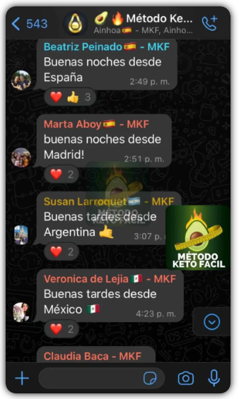 Testimonio Método Keto Fácil.